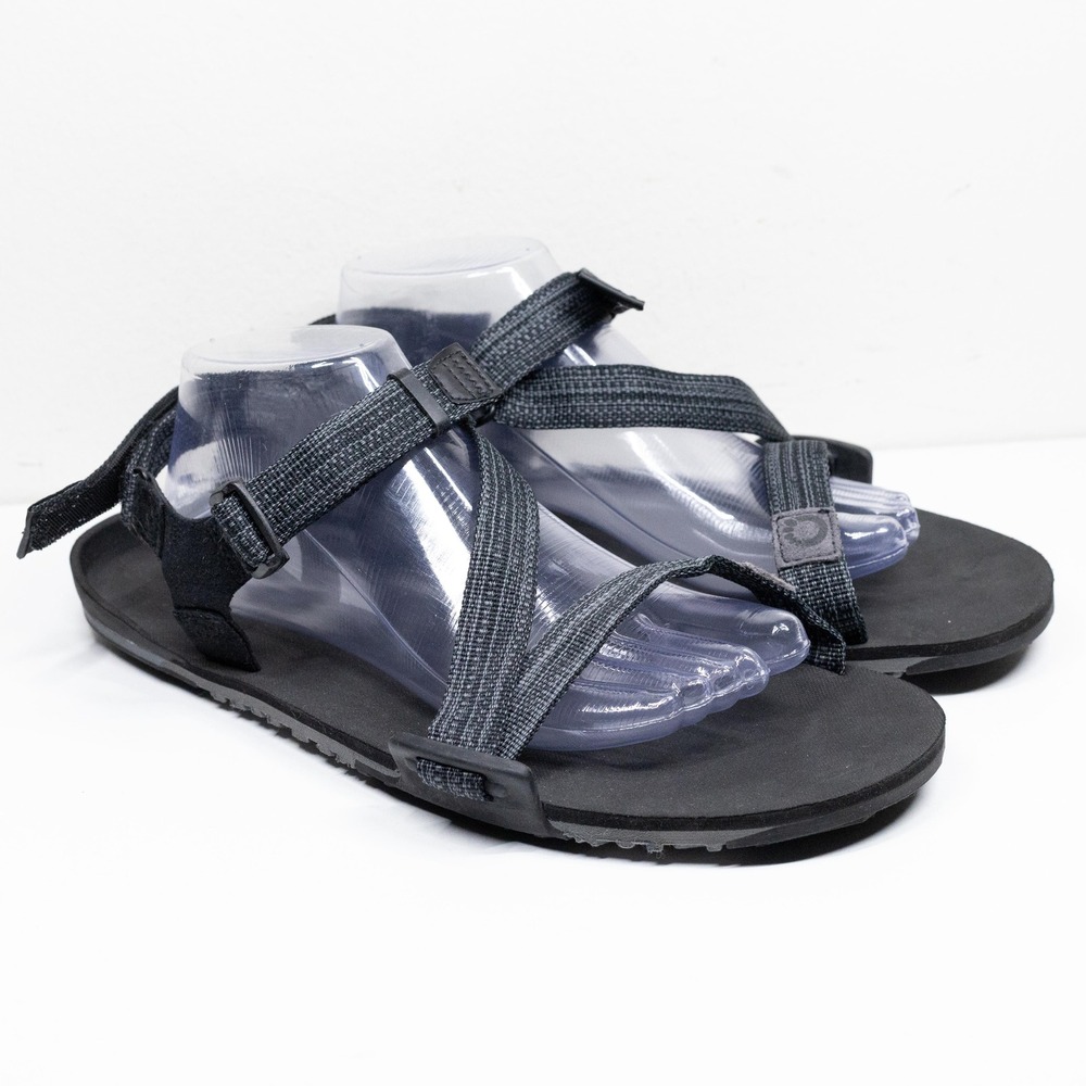 XERO SHOES Z-Trail EV Barefoot Minimalist Outdoor Sandals Black Charcoal Sz 11